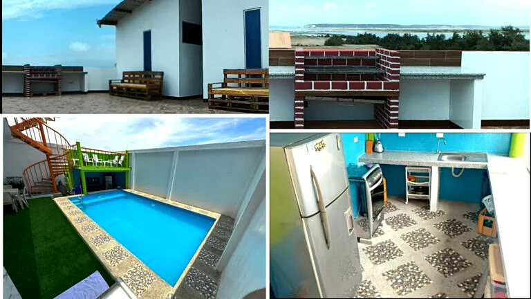 Piscina y áreas comunes de Casa Portón de Joseph
